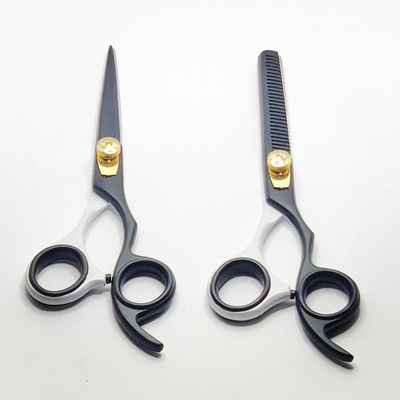 Barber Scissor Set Japanese Cutting & Thinning - Picture 2 of 4